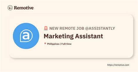 Hiring Marketing Assistant Assistantly