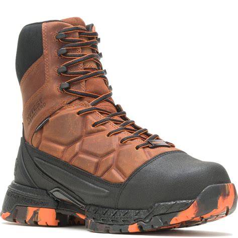 Hytest Men S 2 0 Trio Wp Met Guard Safety Boots Brown Elliottsboots