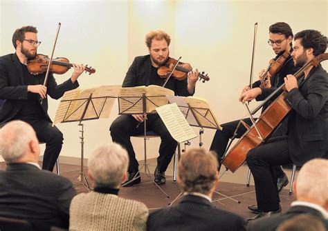 Hagnauer Silvesterkonzert Mit Dem Goldmund Quartett St Rmisch Gefeiert