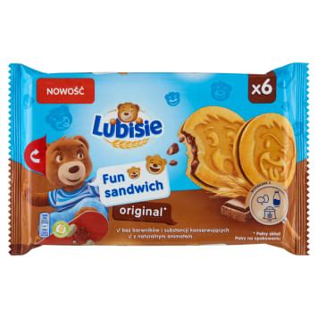 Lu Petitki Lubisie Fun Sandwich Ciastka Biszkoptowe Z Nadzieniem