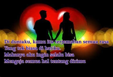 15 Gambar Kata Kata Lebih Romantis Dari Aku Cinta Kamu