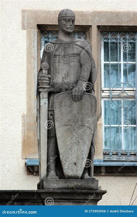 Plauen Germany March Statue Of Heinrich Von Plauen The