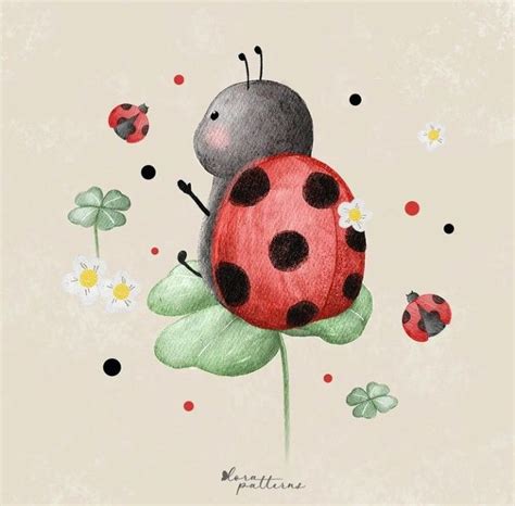 Pin de Olívia Betini de Castro em I Lady Bugs Arte infantil