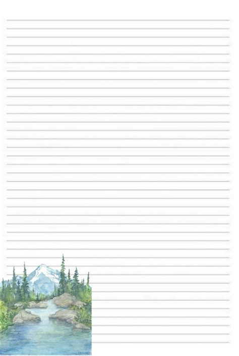 Pin By Melissa Courtney On Printables Writing Paper Printable