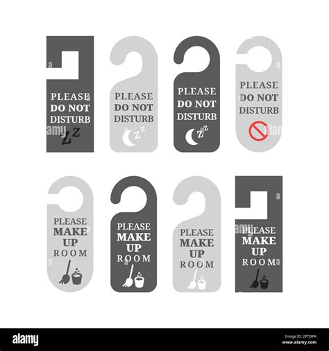 Please Do Not Disturb Sign Royalty Free Vector Image Images