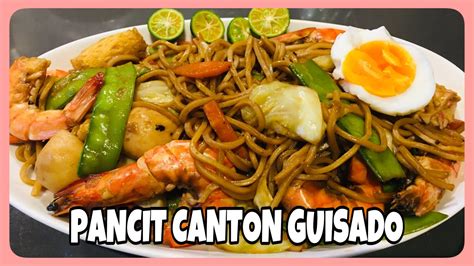 How To Cook Simple Pancit Canton Easy Recipe Youtube