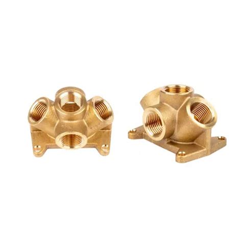 Npt Brass Tee Pipe Fitting T Shape Connectors Way Tee