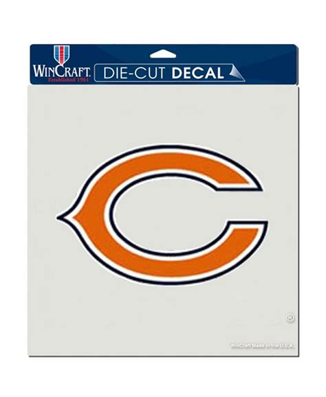 Wincraft Chicago Bears 8 X 8 Color Car Decal Macys