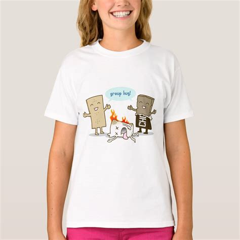 Funny Smores Group Hug T Shirt Zazzle