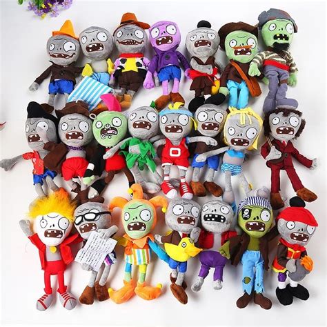 Plants Vs Zombies 40 Styles Plush Toys 30cm Plants Vs Zombies Hybrid ...