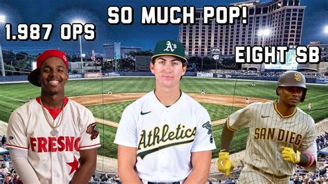 Week Recap Highlights Of The Milb Top Performers This Week