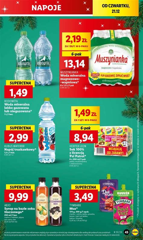 Gazetka Promocyjna I Reklamowa Lidl Lidl Od Czwartku Od 21 12 2023