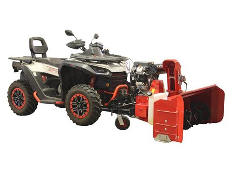 Atv Snow Blower 24hp El Start Loncin Iron Baltic