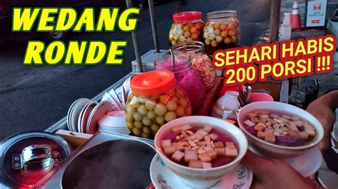 BIKIN ENAK DAN HANGAT WEDANG RONDE LEK DHIE Kuliner Malam Jogja