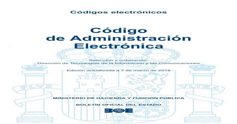 C Digo De Administraci N Electr Nica Inicio Pdf Fileelectr Nica Y