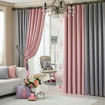 Two color curtains | Warna ruang tamu, Ruang tamu rumah, Dekorasi rumah buatan sendiri