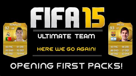 Fifa Ultimate Team Web App First Packs Youtube