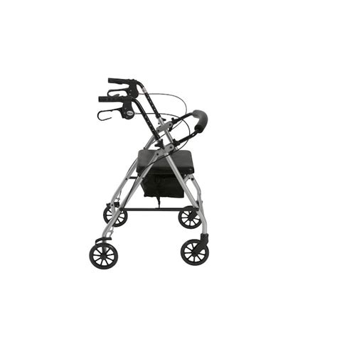 Drive Medical Rollator Rolling Walker With 6 In Wheels Fold Up