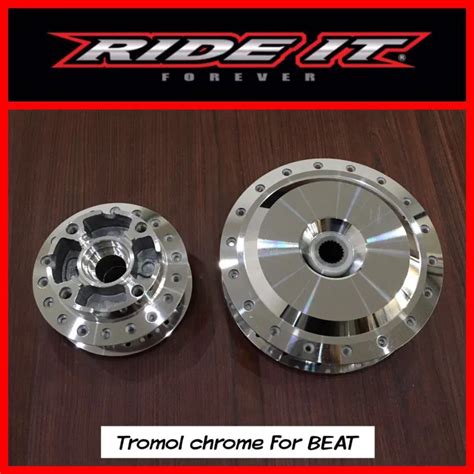 TROMOL SET RIDE IT DEPAN BELAKANG HONDA BEAT SCOOPY SPACY VARIO 110