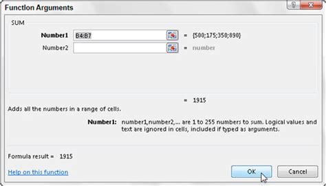 How to Use Excel's Insert Function Button - dummies