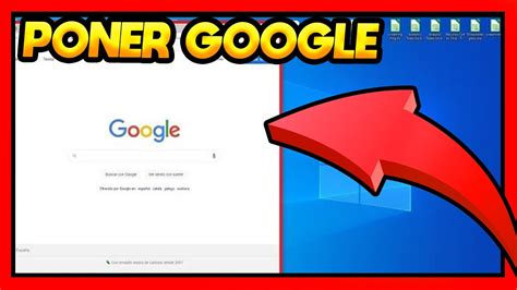 Como Poner Google Como Buscador Predeterminado En Microsoft Edge Youtube