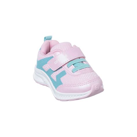 T Nis Infantil Feminino Dna Flex Branco E Rosa Ortop Ortop