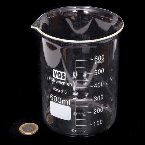 Vos 600ml Graduated Measuring Beaker Borosilicate Glass Bcg Film And Photography