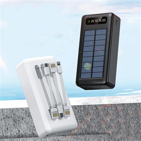 Waterproof 30000mah solar power bank – BrightMeil online store