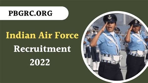 Indian Air Force Recruitment 2022 10वीं एवं 12वीं पास के लिए एयरफोर्स