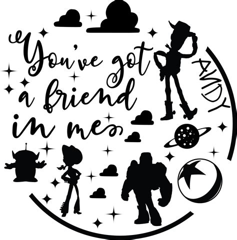 Youve Got A Friend In Me Svg Disney Svg Disney Castle Svg Inspire Uplift