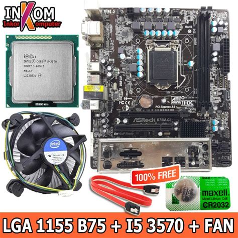 Jual Mainboard Mobo Motherboard Soket B Asrock Shopee Indonesia