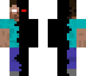 half-evil herobrine | Minecraft Skin