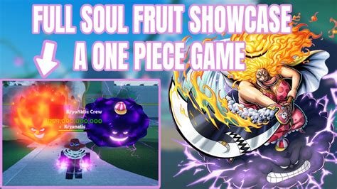 Aopg Big Mom Fruit Full Soul Fruit Moves Showcase A One Piece Game