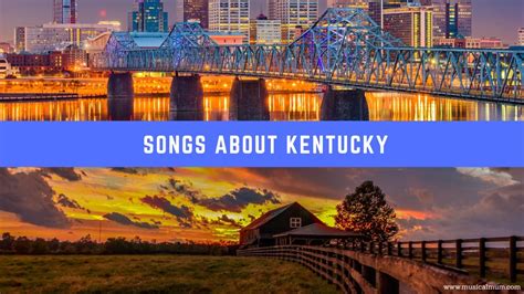 20 Songs About Kentucky - Musical Mum