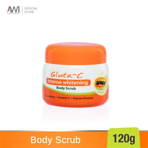 Gluta C Intense Whitening Body Scrub With Papaya Enzymes 120g Lazada Ph