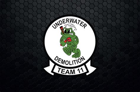 US Navy Underwater Demolition Team 11 UDT-11 Patch Logo Decal Emblem ...