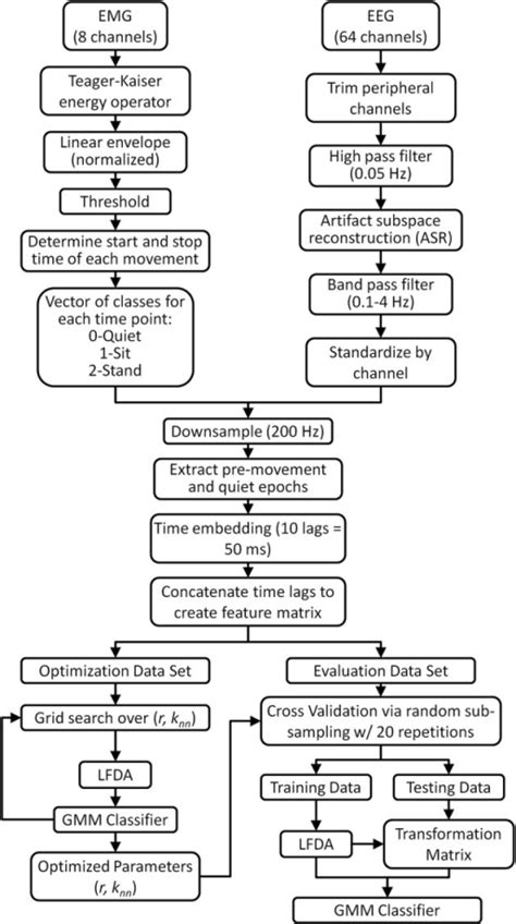 Flow Chart Describing The EMG And EEG Data Processing F Open I