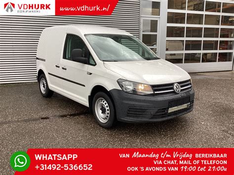 Volkswagen Caddy 2 0 TDI 100 Pk 2x Schuifdeur Standkachel Stoelverw