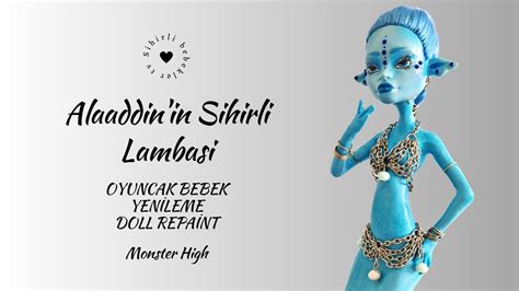 REPAİNT Oyuncak bebek yenileme Alaaddin in sihirli lambası monster