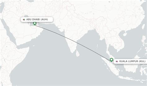 Direct Non Stop Flights From Abu Dhabi To Kuala Lumpur Schedules