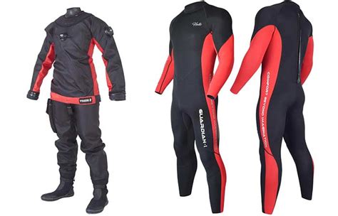 Drysuit Vs Wetsuit Differences Aquaticglee