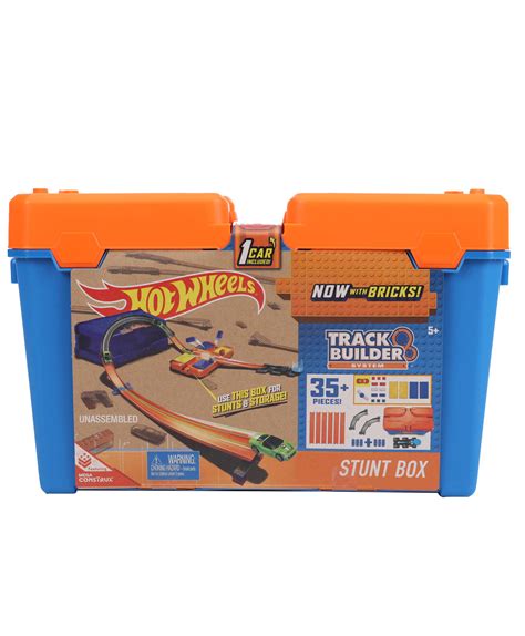 Buy Hot Wheels Track Builder Stunt Box Multi Color Online 1999 From