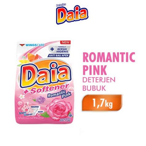 Daia Deterjen Bubuk Softener Romantic Pink Kg Lazada Indonesia