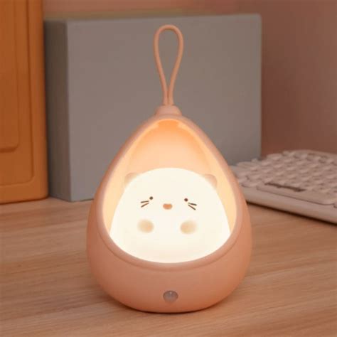 Veilleuse Chat Kawaii Jolie Veilleuse