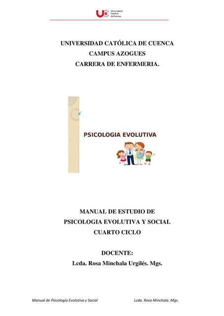 MATERIAL DE ESTUDIO Psicologia Evolutiva 1 Valentina UDocz