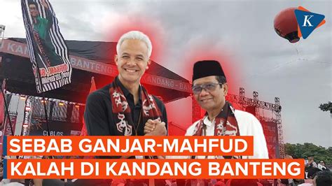 Penyebab Ganjar Mahfud Kalah Di Kandang Banteng YouTube