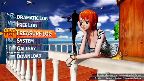 One Piece Pirate Warriors 4 Walkthrough Part 13 Treasure Log Nami