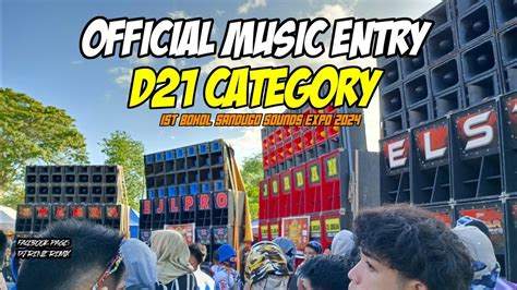 D Category Official Music Entry St Bohol Sandugo Sounds Expo