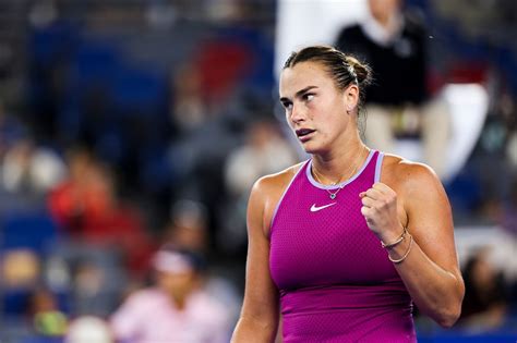 Ajustes No Ranking Da Wta Levam Sabalenka De Volta Ao N Mero