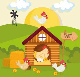 Henhouse Vector Images Over 270